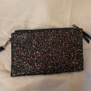 Sparkle/Glitter Clutch by Charming Charlie (Gently Used)
